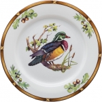 Game Birds Wood Duck Salad Plate 